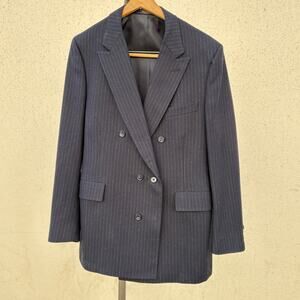 Vintage Brooks Brothers Brooksgate Pin-Striped Blazer USA Made Sports Coat Union
